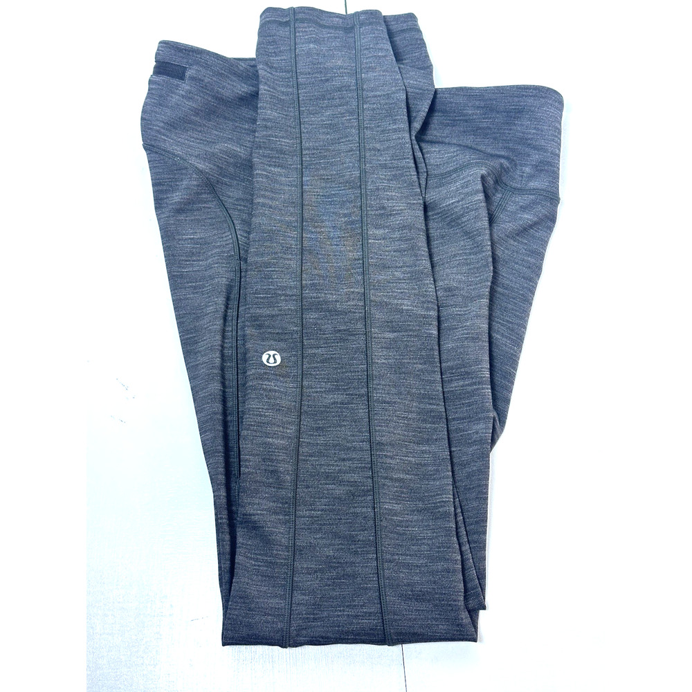 Lululemon Leggings S (6) Gray Athletic Wear Womens‎ Lululemon Exercise Leggings - Picture 9 of 16